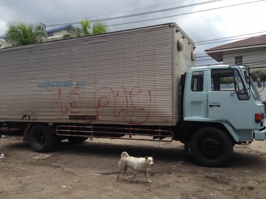 ขาย 6 ล้อ อีซูซุ FTR  เครื่อง 160 แรง ตู้แห้ง ยาว 7 เมตร