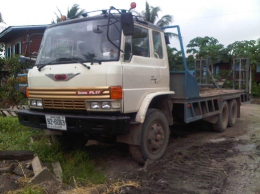 ขายด่วน!! รถเทรลเลอร์ HINO F17 (2 เพลา) เครื่อง EH 700