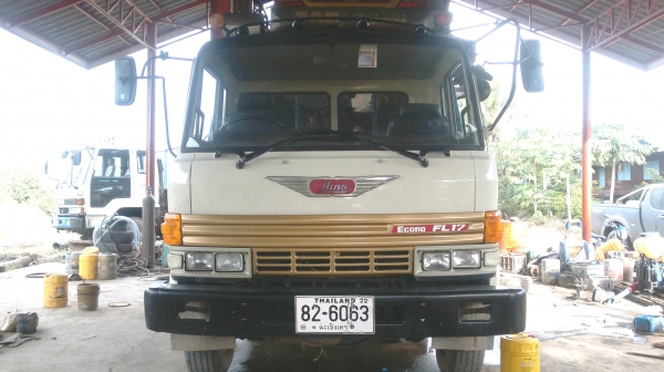 ขายด่วน!! รถเทรลเลอร์ HINO F17 (2 เพลา) เครื่อง EH 700