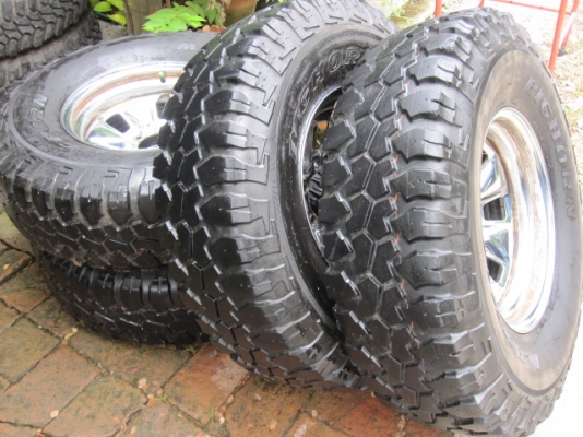 ล้อTE37ขอบ 16/ กระทะเหล็ก+ยาง 255/85/16