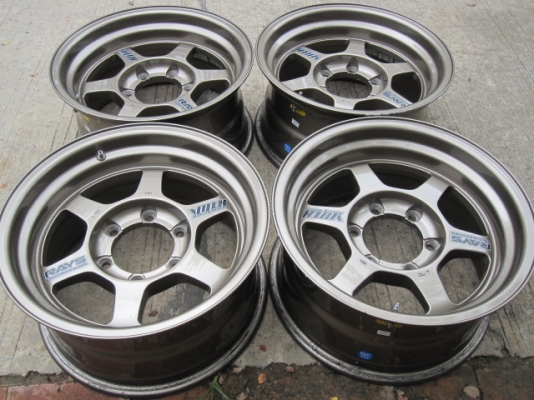 ล้อTE37ขอบ 16/ กระทะเหล็ก+ยาง 255/85/16