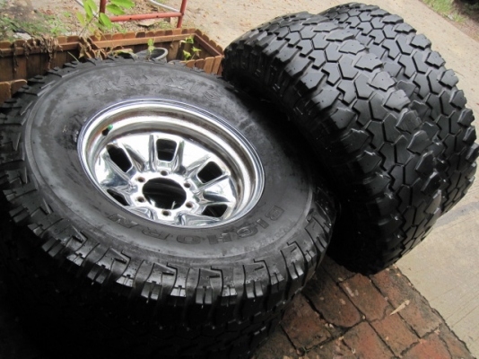 ล้อTE37ขอบ 16/ กระทะเหล็ก+ยาง 255/85/16