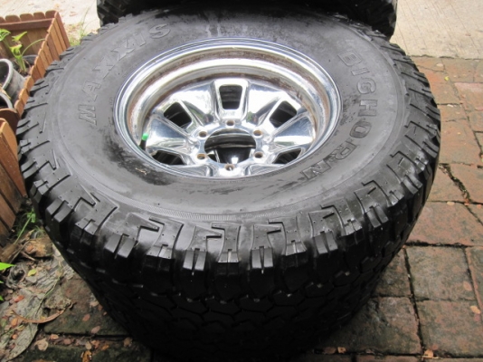 ล้อTE37ขอบ 16/ กระทะเหล็ก+ยาง 255/85/16