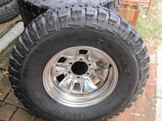 ล้อTE37ขอบ 16/ กระทะเหล็ก+ยาง 255/85/16