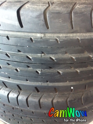 ขายยาง dunlop 195-45-16 สภาพ 95 เปอร์เซ็นต์ ขายุดละ5000