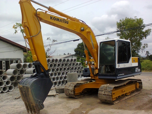 ขาย แม๊คโค KOMATSU  PC120 รุ่น 5   4 สูบเทอร์โบ ไฟฟ้าครบ
