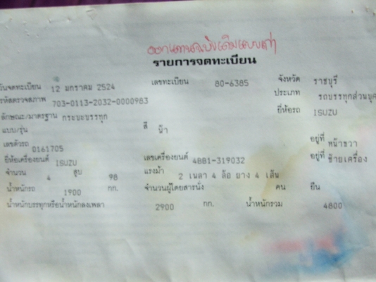 ขาย4ล้อISUZU TL