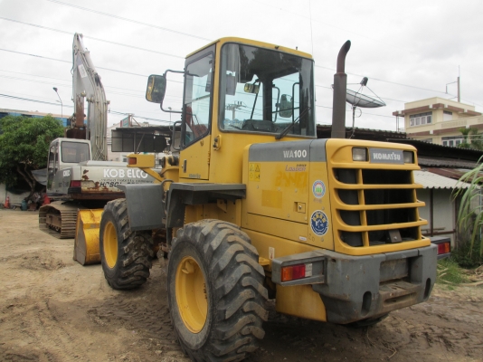 Komatsu WA100-3E ช.ม 4xxx เก่านอกสวยจัด สภาพเดิม
