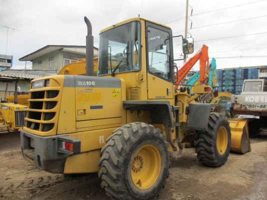 Komatsu WA100-3E ช.ม 4xxx เก่านอกสวยจัด สภาพเดิม
