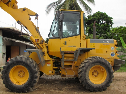 Komatsu WA100-3E ช.ม 4xxx เก่านอกสวยจัด สภาพเดิม