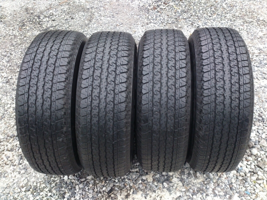 ขายแม็กALL NEW ISUZU D-MAX  6รูขอบ16 พร้อมยางบริสโตร์ 245/70R16 ปี13 ดอกยางสวยๆเท่ากัน 4 เส้น