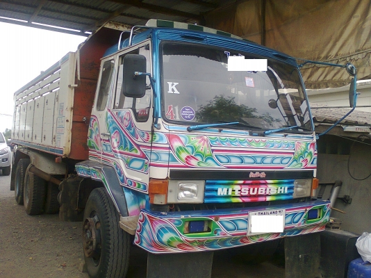 MITSUBISHI FN527M TFxxxx เครื่องเทอร์โบอินเตอร์ 225 แรงม้า 2 เพลา ดัมพ์