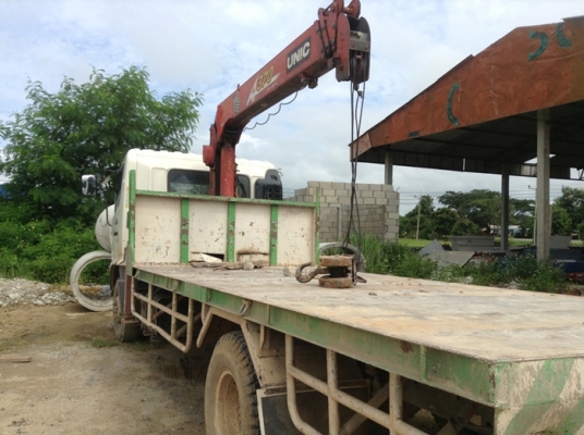 ขาย รถ6ล้อ Hino FC ติดเครน รถสวยพร้อมโอน