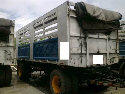 รถสิบล้อ Hino 3m แม่พ่วงลูกไม่ดั้ม รถสวย เดิมๆ เอกสารพร้อมโอน