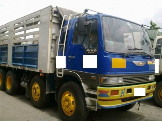 รถสิบล้อ Hino 3m แม่พ่วงลูกไม่ดั้ม รถสวย เดิมๆ เอกสารพร้อมโอน