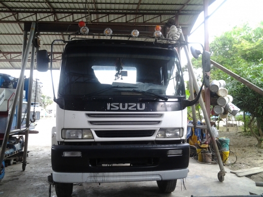 ISUZU FVM 195 Hp นางฟ้า หัว-ครัทซี 2 เพลา พร้อมกระบะเทรลเลอร์ (ทีมงานรถคุณภาพ)