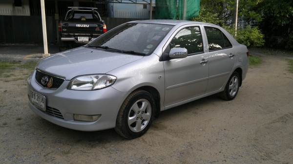 ขายวีออส ตัวE ปี06 เครื่อง1.5 เกียร์ออโต้ ติดแก๊สหัวฉีด ดิสเบรค4ล้อ