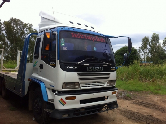 ISUZU DECA 195 Hp รถห้างแท้ 2 เพลา เกียร์ ZF กระบะบรรทุกรถเกี่ยว ใหม่ๆ ครับ (ทีมงานรถคุณภาพ)