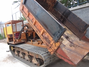 รถดั้มมือสอง รถดั้มตีนตะขาบ รถดั้มล้อยาง