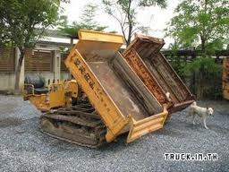 รถดั้มมือสอง รถดั้มตีนตะขาบ รถดั้มล้อยาง