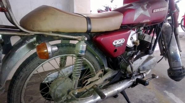 ขายมอเตอร์ไซต์ Kawasaki G7 ทะเบียนเต็ม