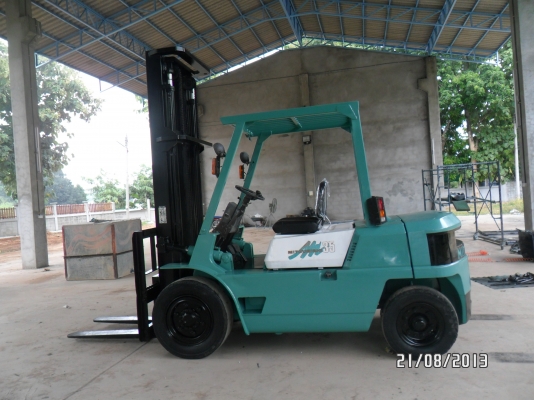 ขายด่วนโฟร์คลิฟท์ขนาด3.5ตันMITSUBISHIเสาสูง4.5เมตรสวยมากนำเข้าจากญี่ปุ่น