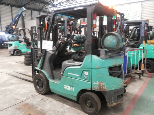 รถฟอร์คลิฟท์เครื่องยนต์LPG ขนาด 1.5ตัน Mitsubishi รุ่น:FGE15T ซีเรียล:F25C-58347 ปี:2007