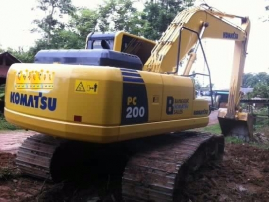 KOMATSU PC 200-8 รถสวยจัดทั้งคัน ใช้งาน 1,200 ชม. เครื่องแห้งแรงดีเดิมๆภายในห้องเก๋งสวยสะอาด แอร์เย็น ภายนอกช่วงล่างเต็มพร้อมทำงานได้เลย ราคาต่อรองเงินดาวน์ได้นะครับ