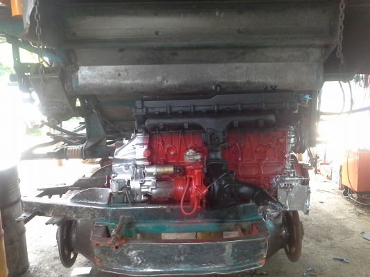 ใกล้เสร็จแล้วครับ สนใจรีบรับจองครับ  KM 48  12 HT  ISUZU+turbo (235 แรง) ปั้ม Dykin 23 อุ้ม 2.5 ตั้น เลดทั้งคัน โซ่ D2  48 ข้อ โรลเลอร์ D2   คัน ลื้อลงหมดแล้วครับ