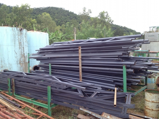 ขาย ทัด เหล็กถัก หลายขนาด สภาพสวย ยาว 5-6 เมตร