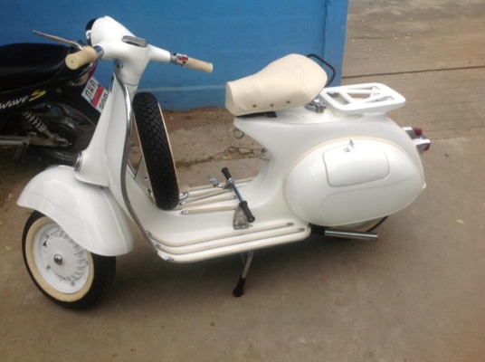 ((ลดเหลือ 38000 )) Vespa 64  สวยใส  สีสวยใหม่ๆ เครื่องดี