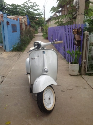 ((ลดเหลือ 38000 )) Vespa 64  สวยใส  สีสวยใหม่ๆ เครื่องดี