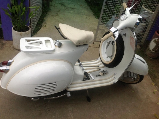 ((ลดเหลือ 38000 )) Vespa 64  สวยใส  สีสวยใหม่ๆ เครื่องดี