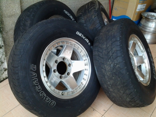 ล้อแม็กซ์ SURF ขอบ 16x8 สภาพดีครับ 6 รู 139 จากญี่ปุ่น