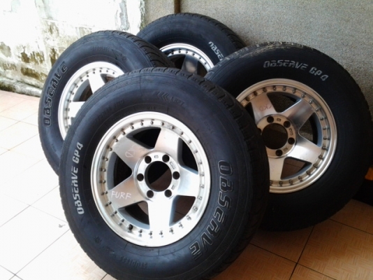 ล้อแม็กซ์ SURF ขอบ 16x8 สภาพดีครับ 6 รู 139 จากญี่ปุ่น ล้อแม็กซ์ SURF ขอบ 16x8 สภาพดีครับ 6 รู 139 จากญี่ปุ่น