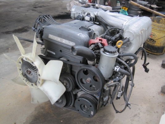เครื่องญี่ปุ่น 1JZ-GE ฝาดำพร้อมอุปกรณ์ครบ มีใบคุมเครื่อง