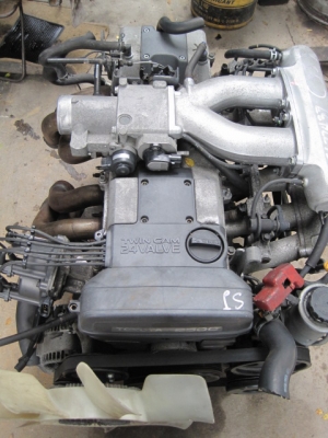 เครื่องญี่ปุ่น 1JZ-GE ฝาดำพร้อมอุปกรณ์ครบ มีใบคุมเครื่อง