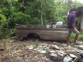 ขายกระบะเลส ใส่ 4 ล้อกลาง สภาพดี