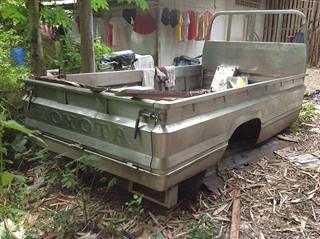 ขายกระบะเลส ใส่ 4 ล้อกลาง สภาพดี