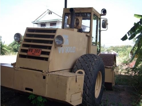 รถบดสั่นสะเทือน 2 เพลา STA MVV900 พร้อมเปลือกล้อหนาม 3 ชิ้น ยางใหม่ๆ 2 เส้น สภาพพร้อมใช้ เอกสารซื้อขายจากบริษัท