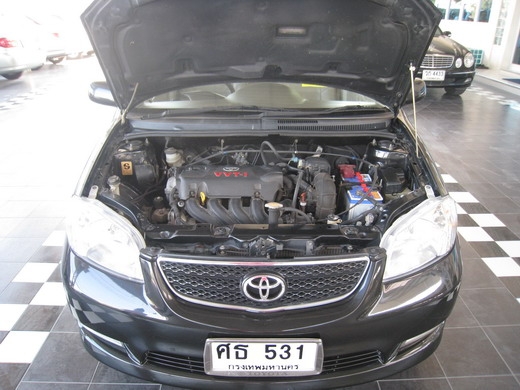 TOYOTA VIOS 1.5 E เกียร์ออโต้ ปี 2005 สีดำ สภาพสวยใช้เงินออกรถแค่ 9,000 บาท รวมประกันชั้น 3 แล้ว