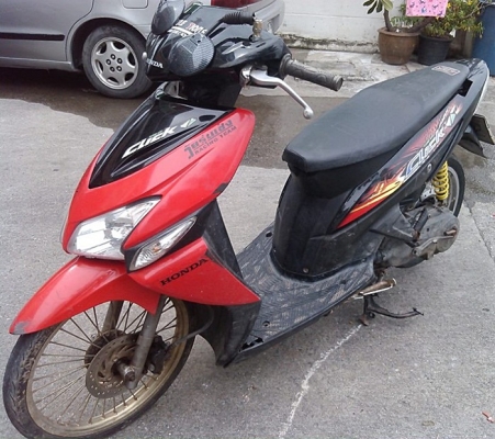 Honda Click ราคาถูกๆตามสภาพ