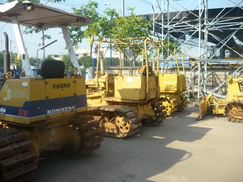 รถดันดิน Komatsu D21-5 รถเก่านอก นำเข้าจากญี่ปอุ่น พร้อมใช้งาน 091 695-6445