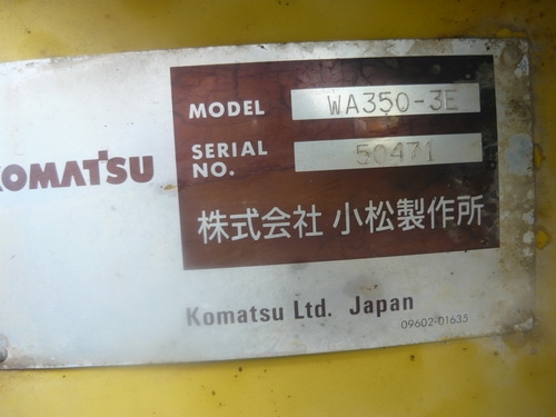 รถตัก Komatsu WA300-3 รถเก่านอก สภาพเดิมๆ พร้อมใช้งาน