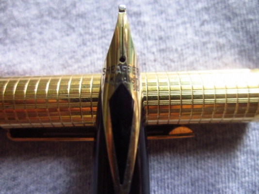 +++++ SHEAFFER ปากกาหมึกซึมกะหลั่ยทองปากแร้งทอง 14k +++++ +++++ SHEAFFER ปากกาหมึกซึมกะหลั่ยทองปากแร้งทอง 14k +++++