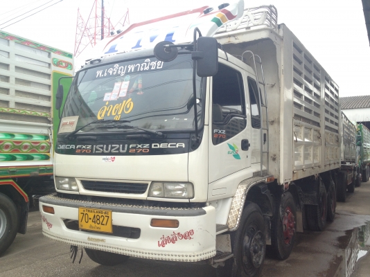 ขาย ISUZU 270 HP Euro2 ปี2546 (ดัมพ์เกษตร) (แม่+ลูก) ติดต่อ 080-5002160