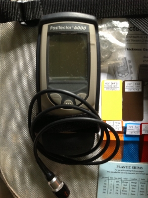 ขายเครื่องวัดความหนาสี positector 6000  thickness guage