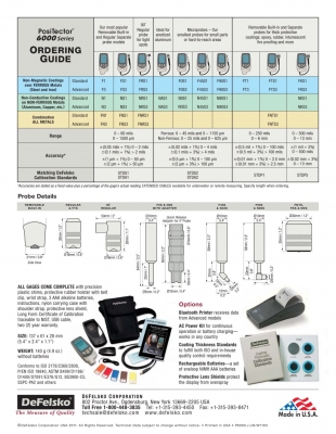 ขายเครื่องวัดความหนาสี positector 6000  thickness guage