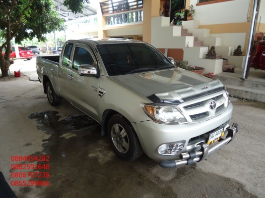 ขาย Toyota hilux vigo cab สีบรอนซ์เงิน ราคา 395,000 บาท +++++++++