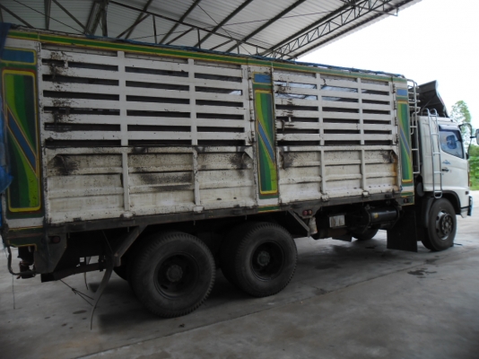ขายรถพ่วงไม่ดั้ม HINO 260 ปี 47 แม่ลูกกะบะบรรทุกคอกเกษตรเครี่องดีคัสซีสวยทะเบียนเต็มชุดโอนพร้อม